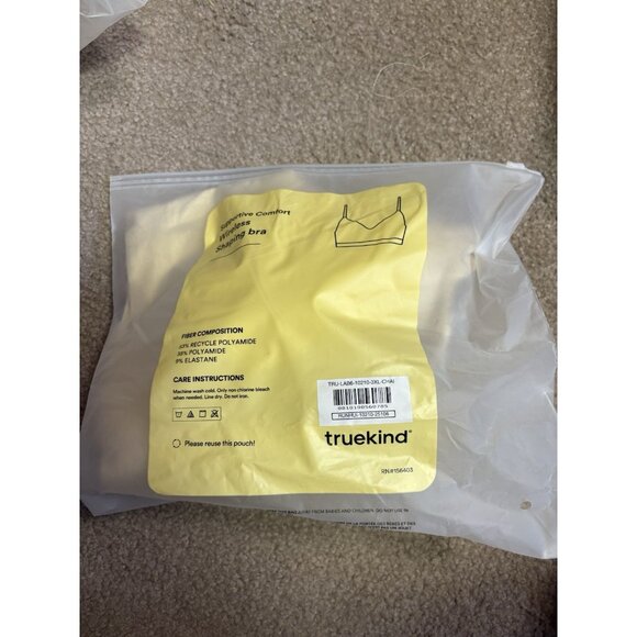 Shapermint Truekind Size 3XL Beige Supportive Comfort Wireless Shaping Bra 10210 - Picture 6 of 7